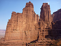 Echo Tower and Cottonwood Tower