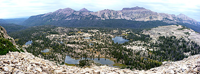 Hayden Peak, and Hayden Lake