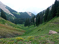 Valley below Burro Pass