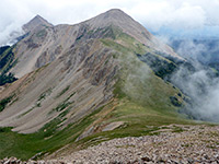 Ridge to Mount Tomasaki