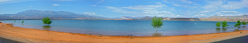 Sand Hollow Reservoir from the south side