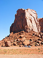 South end of Spearhead Mesa