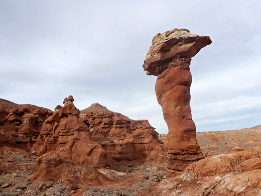 The largest hoodoo at Little Egypt