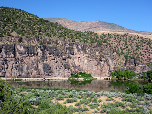 Cliffs by the Green River