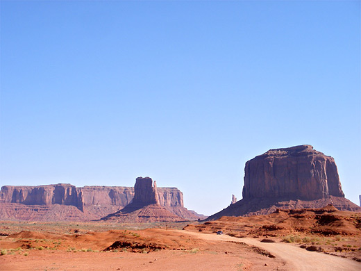 West Mitten Butte and Merrick Butte