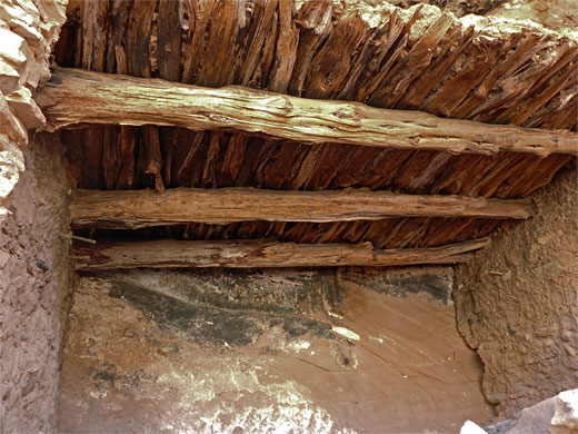 Timber roof, North Fork Mule Canyon