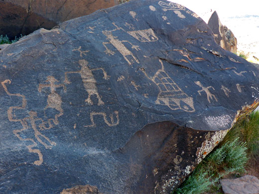 Group of petroglyphs