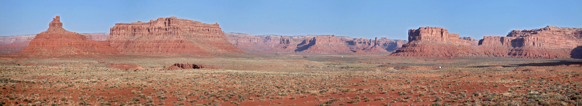 Panorama of the valley