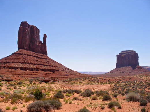 Two buttes