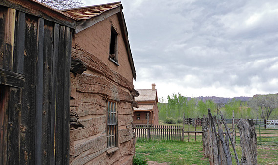 grafton ghost town near zion national park utah