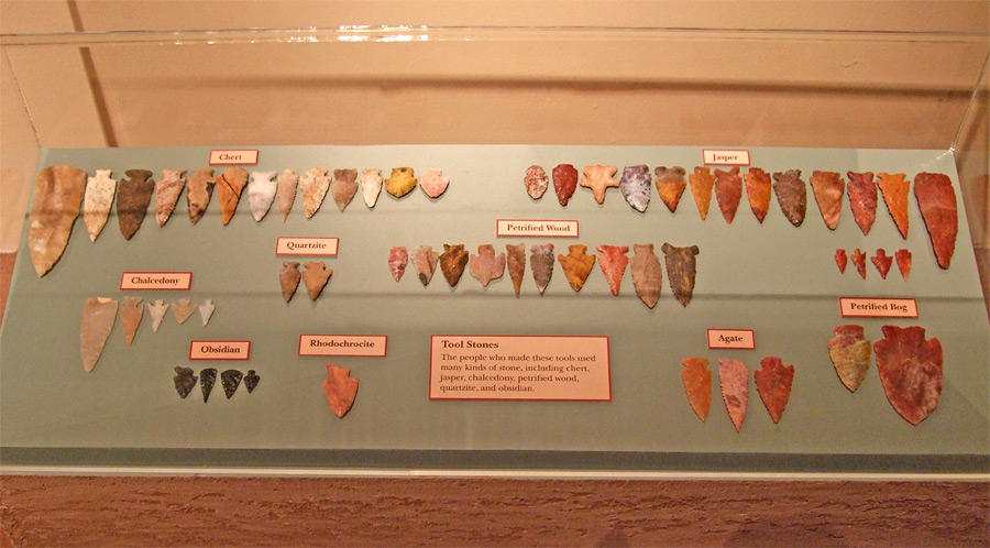 Pictures of Stone Arrowheads and Tools