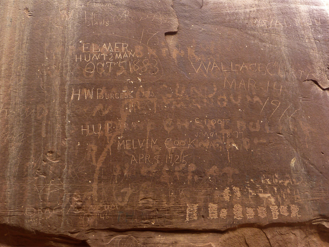Pioneer inscriptions