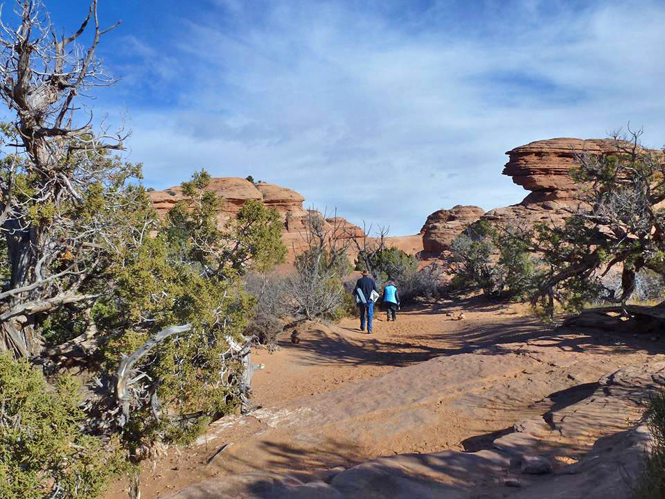 Trail to the arch