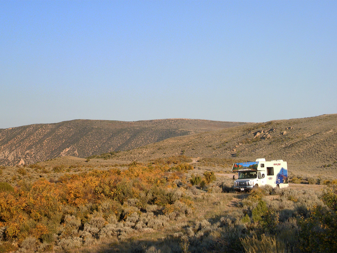 Camping along Route 16
