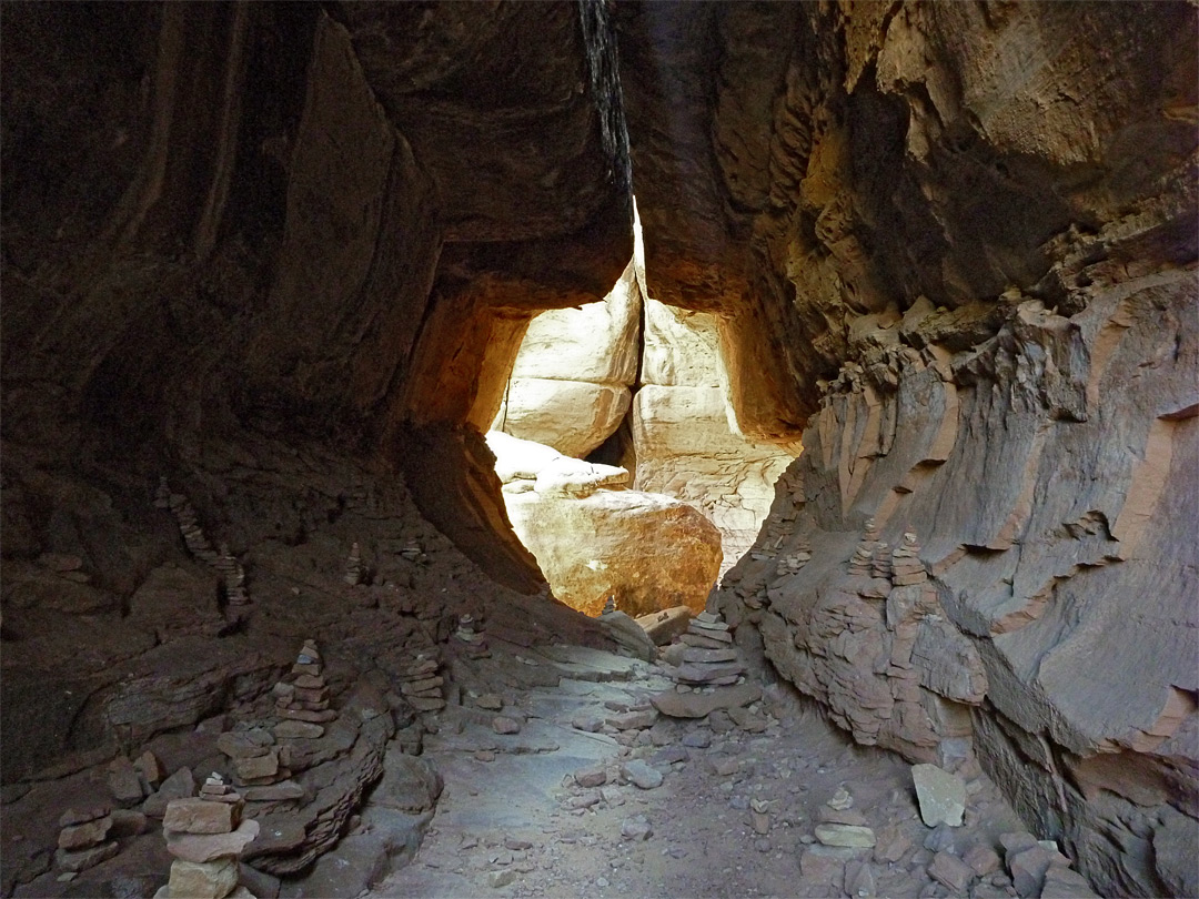 Cave-like passage