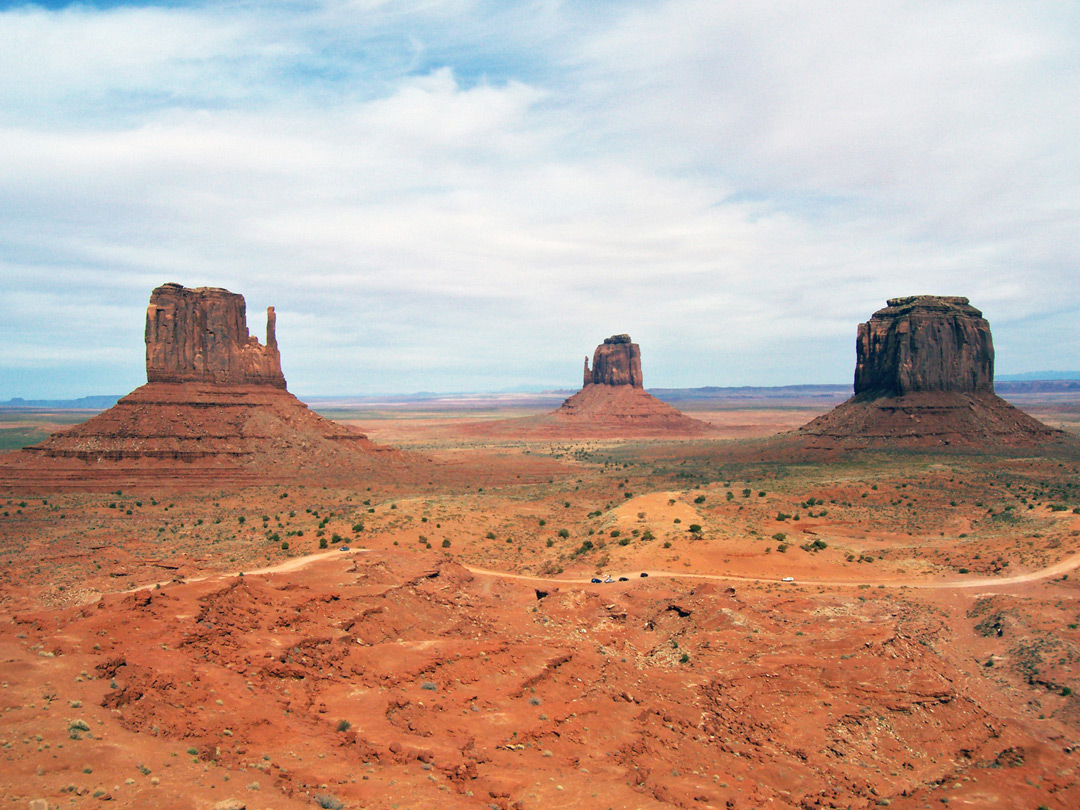 East and West Mitten Buttes