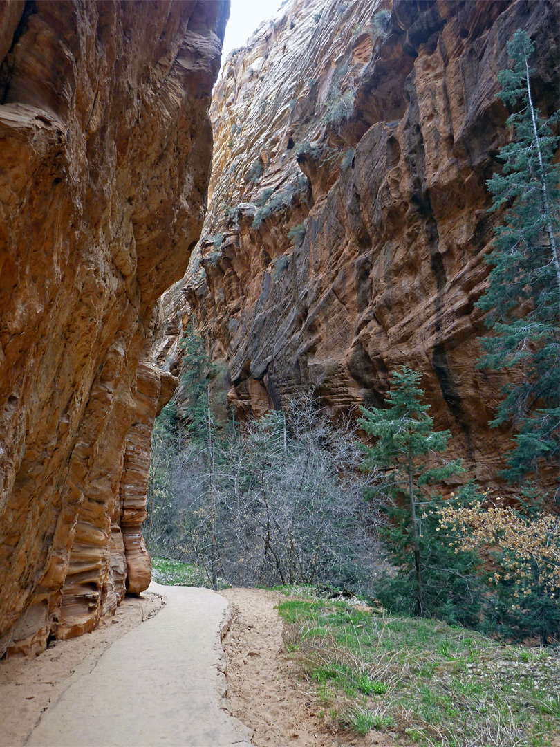 Path through Refrigerator Canyon