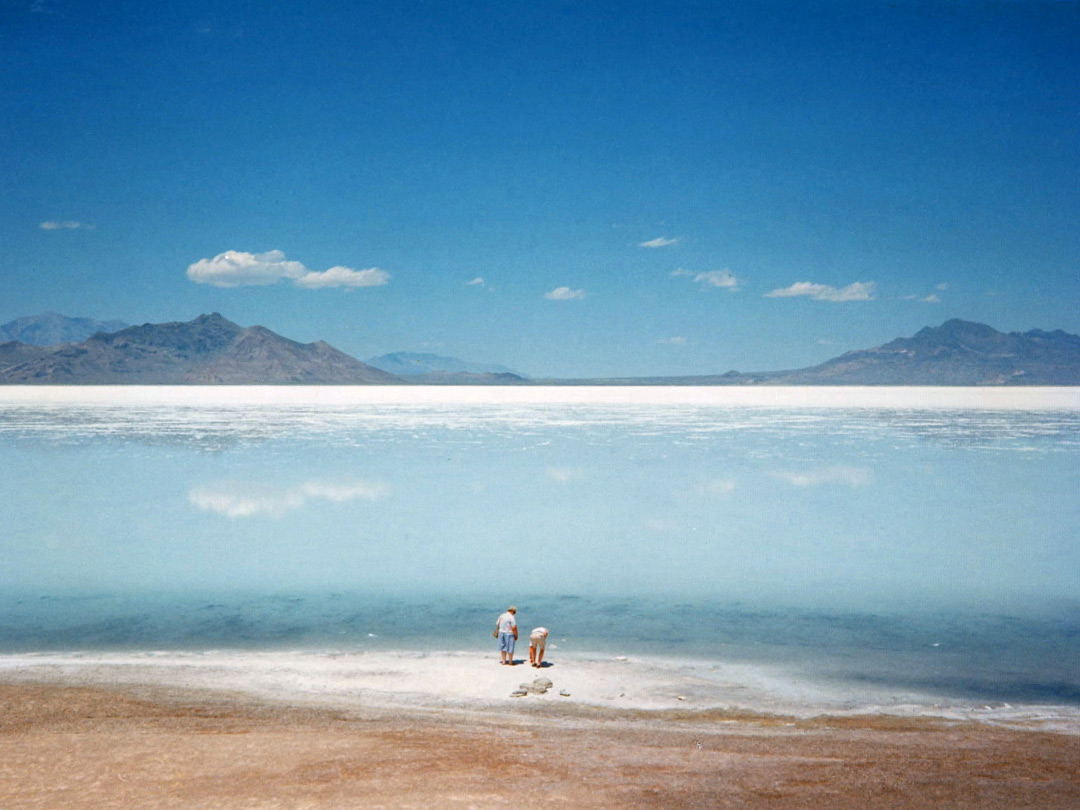 Water on the Salt Lake Desert