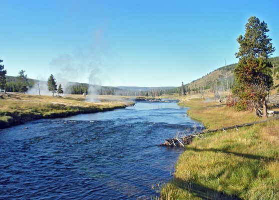 Firehole River, near the Fairy Falls trailhead