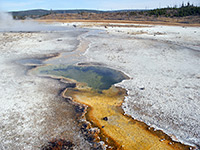 Sulfur-lined channel, Sentinel Meadows