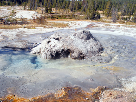 Pool by Minute Man Geyser