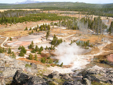 Photographs of Yellowstone National Park