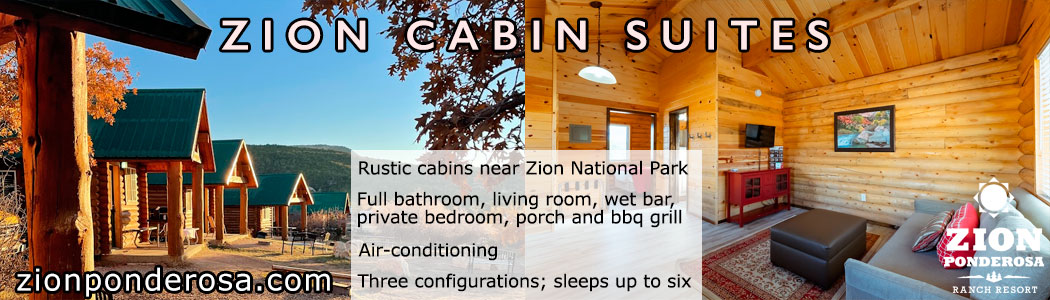 Rustic Cabins near Zion National Park