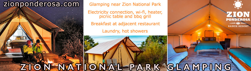 Glamping near Zion National Park
