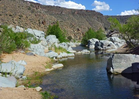 Grey boulders, Agua Fria River