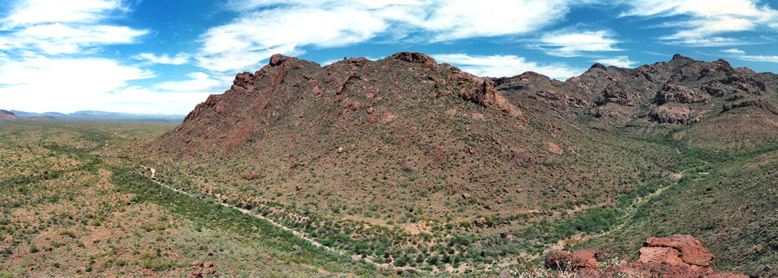 Panorama of Alamo Canyon