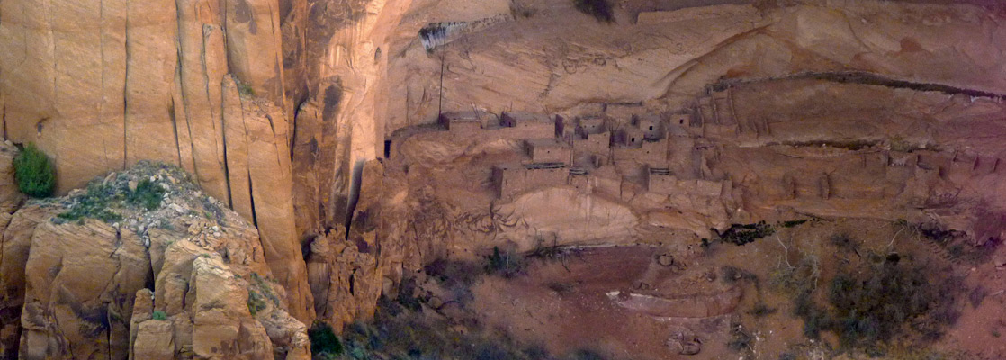 Betatakin Ruin, viewed from the end of the overlook trail