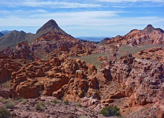 Aztec sandstone mounds