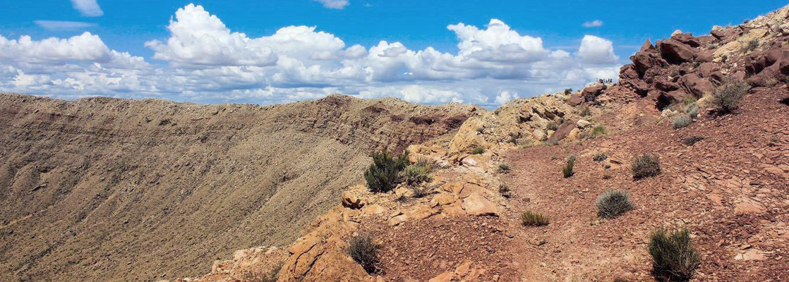 Rim of the Meteor Crater