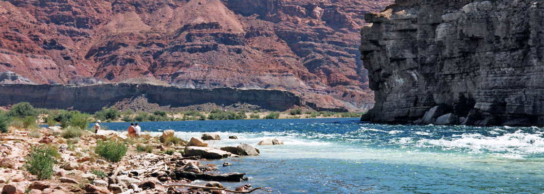 Lees Ferry and the Vermilion Cliffs, near Page, Arizona