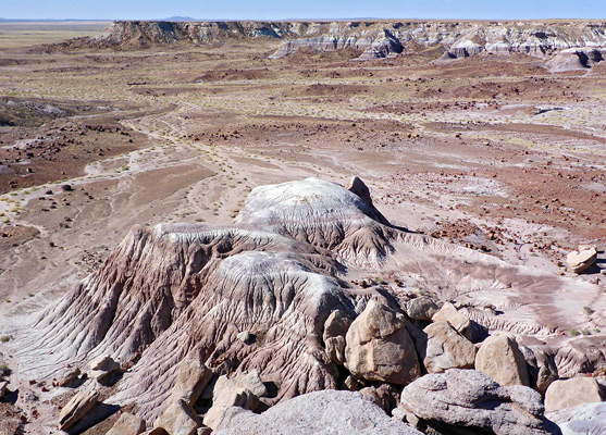 Eroded mounds