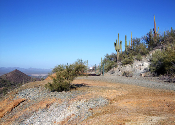 Flat area at Gould Mine