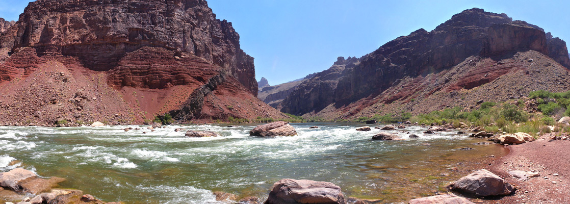 Hance Rapids along the Colorado River