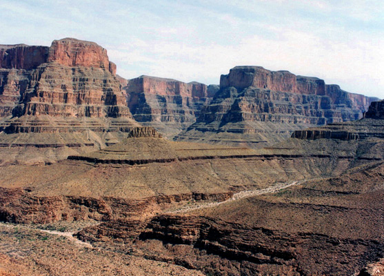 Junction of Meriwhitica and Spencer canyons