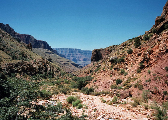 Open canyon