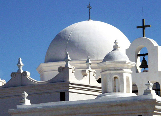 Dome and crosses