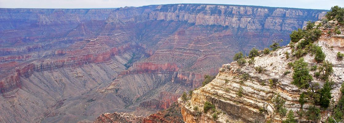 View east from Shoshone Point, looking towards Grapevine Creek