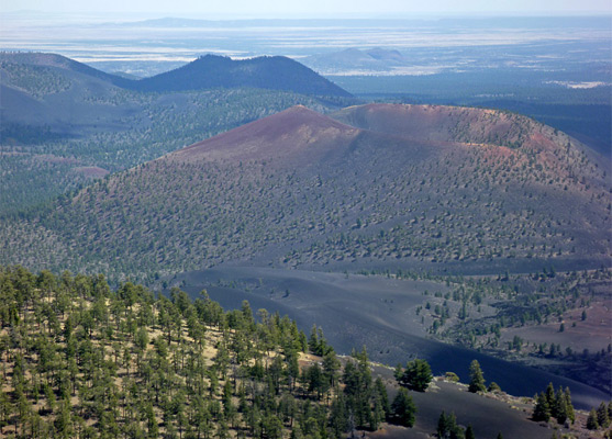 Sunset Crater, from O'Leary Peak