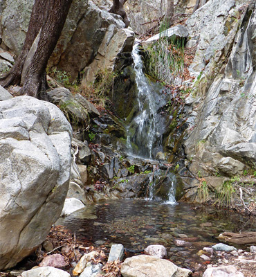 Waterfall below Sylvester Spring