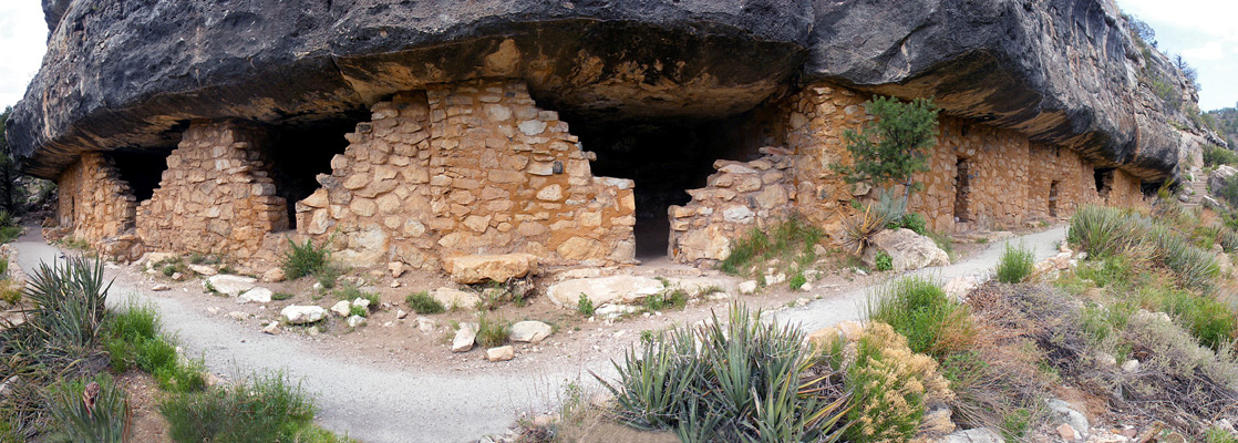 Island Trail ruins, Walnut Canyon