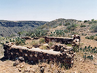 Old mine buildings