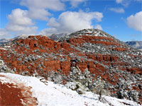 Red cliffs