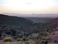 Sunset at Apache Pass