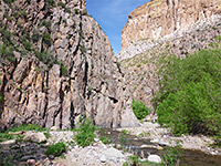 Tall cliffs