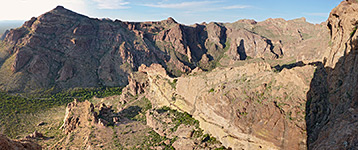 Lower end of Arch Canyon