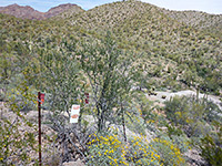 Fence at the mine